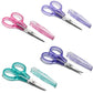 PAFASON Small Travel Embroidery Scissors Set Curved Straight Tip All Purpose for Quilting Sewing Knitting Crafting Cross Stitch Crochet Thread Yarn Paper Fabric Detail Multipurpose Cutting Safety Case