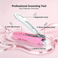PAFASON Baby Safety Nail Clipper Cutter Trimmer with Nail Catcher and Baby Glass Nail File, Czech Float Glass, Stainless Steel Ideal for Young Children Infant, Newborns Toddlers