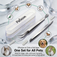 PAFASON Premium Tick Removal Tweezer Tool Set, Dual-Headed, Multi-functional Stainless Steel Twister Remover for Dogs, Cats, Humans, Storage Case
