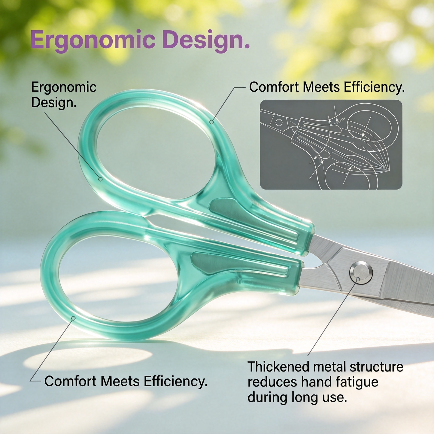 PAFASON Small Travel Embroidery Scissors Set Curved Straight Tip All Purpose for Quilting Sewing Knitting Crafting Cross Stitch Crochet Thread Yarn Paper Fabric Detail Multipurpose Cutting Safety Case