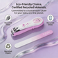 PAFASON Baby Safety Nail Clipper Cutter Nail Catcher Baby Glass Nail File Double-Sided Crystal Glass with Case Ideal for Young Children Infant Newborns Toddlers Fingernail and Toenail Cutting
