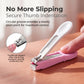 PAFASON Baby Safety Nail Clipper Cutter Nail Catcher Baby Glass Nail File Double-Sided Crystal Glass with Case Ideal for Young Children Infant Newborns Toddlers Fingernail and Toenail Cutting