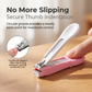 PAFASON Baby Safety Nail Clipper Cutter Trimmer with Nail Catcher and Baby Glass Nail File, Czech Float Glass, Stainless Steel Ideal for Young Children Infant, Newborns Toddlers
