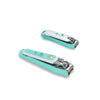 PAFASON Nail Clipper Set Curved Blade Fingernail and Toenail Cutter Stainless Steel Rust-proof Ergonomic Design Sturdy Anti Splash Nail Catcher Built-in Nail Files for Men and Women