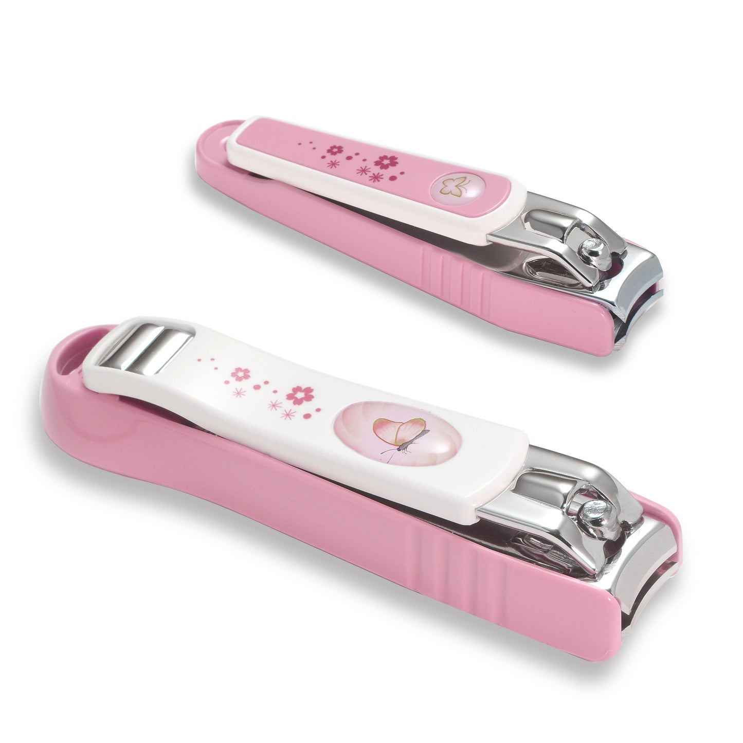 PAFASON® Nail Clipper Set with Nail Catcher & Nail File - Ultra Sharp Sturdy No Splash Fingernail and Toenail Clippers for Men and Women
