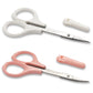 PAFASON Stainless Steel Curved and Straight Eyebrow Grooming Scissor Set with Safety Cover for Trimming Shaping Eyelash Extensions Eyebrow