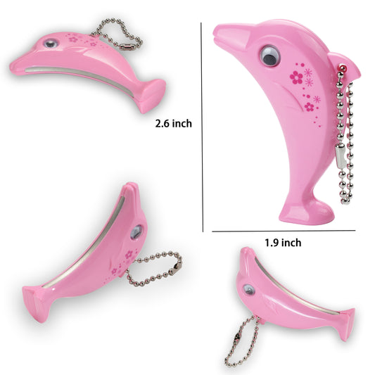 PAFASON® Stainless Steel Metal Nail File with Ergonomic Dolphin Shape Design