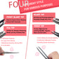 PAFASON® Eyebrow Tweezers Set with Premium PU Leather Travel Case-Professional Stainless Steel & High Precision Tweezer Kit for Eyebrow Facial Hair Removal Ingrown Hair Splinter Eyelash for Women & Men