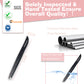PAFASON® Eyebrow Tweezers Set with Premium PU Leather Travel Case-Professional Stainless Steel & High Precision Tweezer Kit for Eyebrow Facial Hair Removal Ingrown Hair Splinter Eyelash for Women & Men